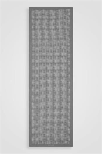 Imannoor Twill İpek Şal - Iman Kare - Gri