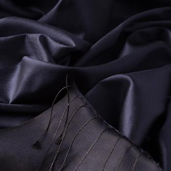 İpekevi Çift Taraflı İpek Şal - Lacivert