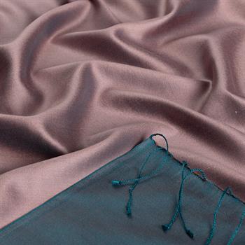 İpekevi Çift Taraflı İpek Şal - Portakal Çiçeği