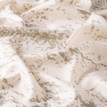 İpekevi Desenli İpek Şal - Mermer Desenli - Taş