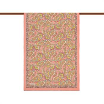 İpekevi Desenli Tensoft Şal - Armoni Desenli - Bakır