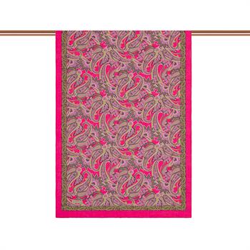 İpekevi Desenli Tensoft Şal - Armoni Desenli - Fuşya