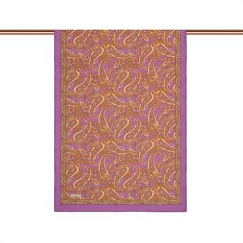 İpekevi Desenli Tensoft Şal - Armoni Desenli - İncir Moru