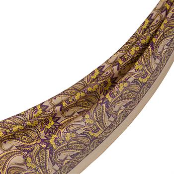 İpekevi Desenli Tensoft Şal - Armoni Desenli - Bej