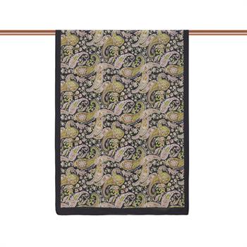 İpekevi Desenli Tensoft Şal - Mezopotamya Desenli - Siyah