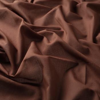 İpekevi Düz Pamuk Şal - Acı Kahve