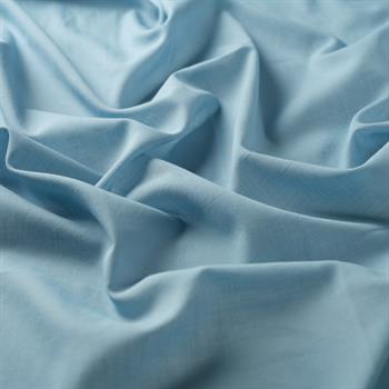 İpekevi Düz Pamuk Şal - Açık İndigo