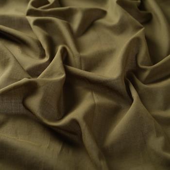 İpekevi Düz Pamuk Şal - Ceviz Yeşili