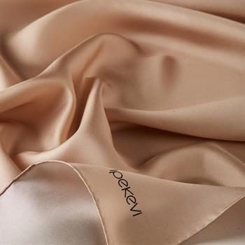 İpekevi Düz Twill İpek Eşarp - Bej