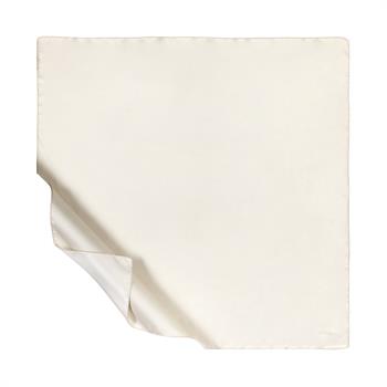 İpekevi Düz Twill İpek Eşarp - Ekru