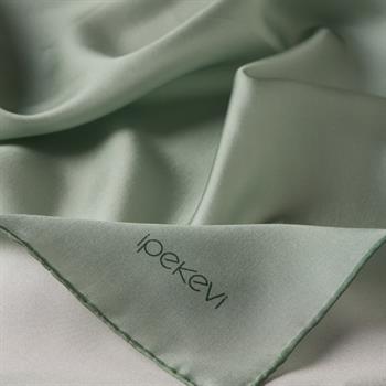 İpekevi Düz Twill İpek Eşarp - Mint Yeşili