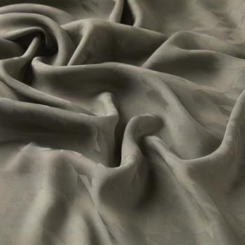 İpekevi Kazayağı Desenli Monogram Şal - Açık Duman