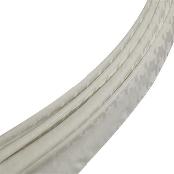 İpekevi Kazayağı Desenli Monogram Şal - Kum Beyazı