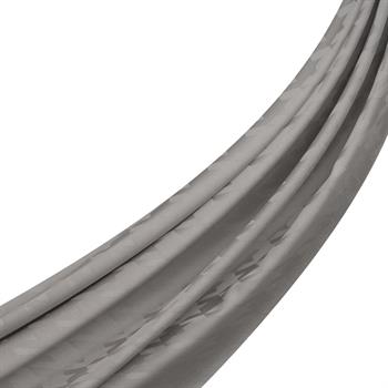 İpekevi Kazayağı Desenli Monogram Şal - Gümüş