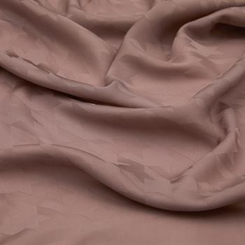 İpekevi Kazayağı Desenli Monogram Şal - Puslu Leylak