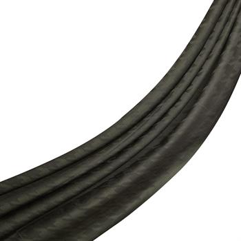 İpekevi Kazayağı Desenli Pamuk İpek Şal - Çam Yeşili