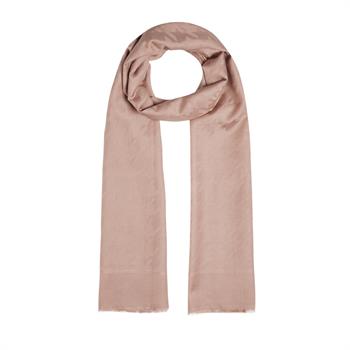 İpekevi Kazayağı Desenli Pamuk İpek Şal - Puslu Leylak