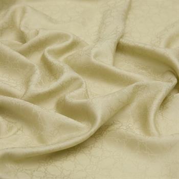 İpekevi Monogram Pamuk İpek Şal - Mini Seljuk - Mint Yeşili