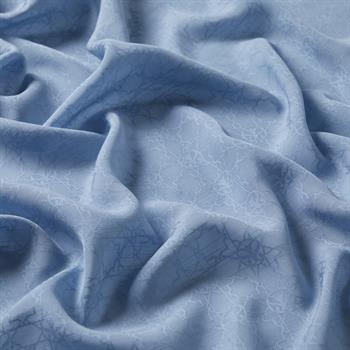 İpekevi Monogram Şal - Bebe Mavisi