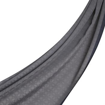 İpekevi Monogram Şal - Gri