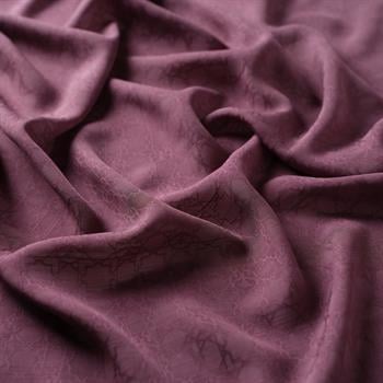 İpekevi Monogram Şal - İncir Moru