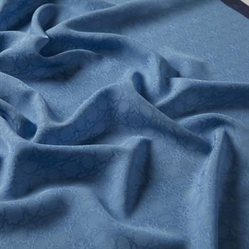 İpekevi Monogram Şal - İndigo