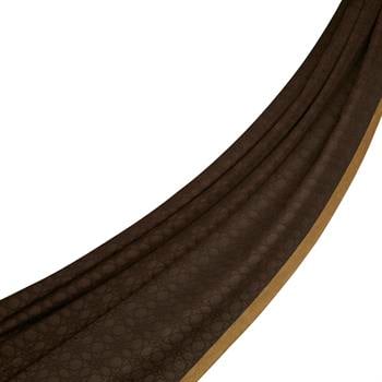 İpekevi Monogram Şal - Kahve