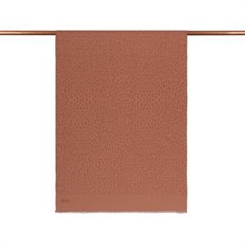 İpekevi Monogram Şal - Leopar Desenli - Bakır