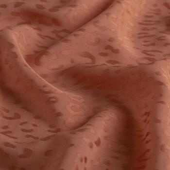 İpekevi Monogram Şal - Leopar Desenli - Bakır