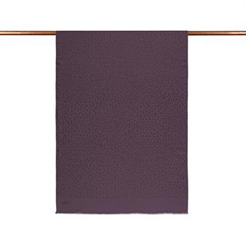 İpekevi Monogram Şal - Leopar Desenli - İncir Moru