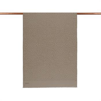 İpekevi Monogram Şal - Leopar Desenli - Vizon