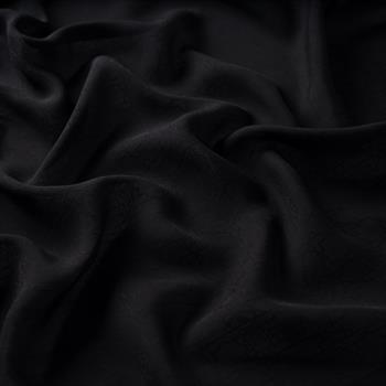 İpekevi Monogram Şal - Mini Seljuk - Siyah