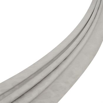İpekevi Monogram Şal - Paisley Desenli - Gümüş