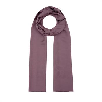 İpekevi Monogram Şal - Paisley Desenli - İncir Moru