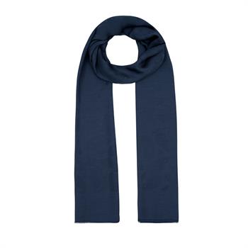 İpekevi Monogram Şal - Paisley Desenli - Lacivert