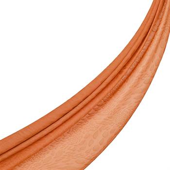 İpekevi Monogram Şal - Vahra Desenli - Bakır