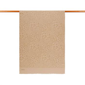 İpekevi Monogram Şal - Vahra Desenli - Taş