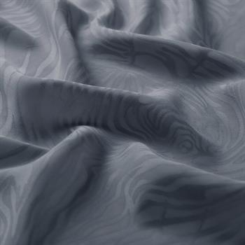 İpekevi Monogram Şal - Zebra Desenli - Gümüş