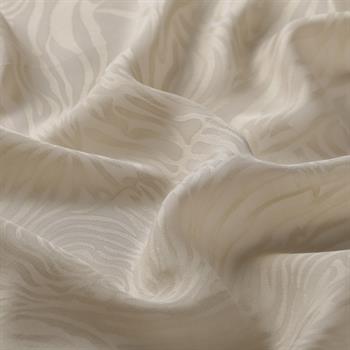 İpekevi Monogram Şal - Zebra Desenli - Krem