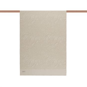 İpekevi Monogram Şal - Zebra Desenli - Krem