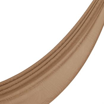 İpekevi Monogram Şal - Zebra Desenli - Sütlü Kahve