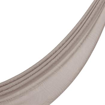 İpekevi Monogram Şal - Zebra Desenli - Vizon