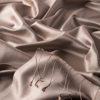 İpekevi Tek Taraflı İpek Şal - Taş