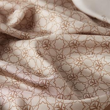 İpekevi Twill İpek Eşarp - Mini Seljuk - Vizon