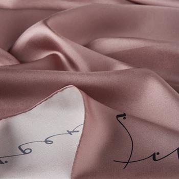 İpekevi Twill İpek Eşarp - Signature - Gülkurusu