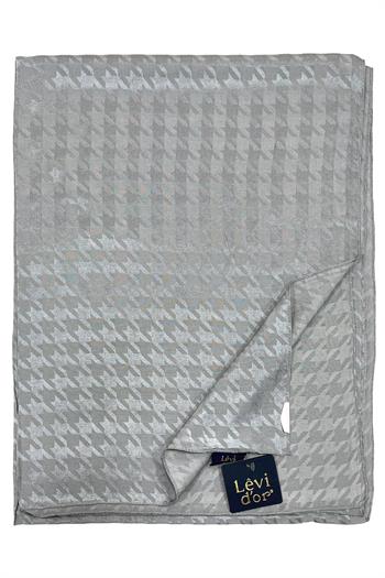 Levidor Jakarlı Şal - Kazayağı - Gri