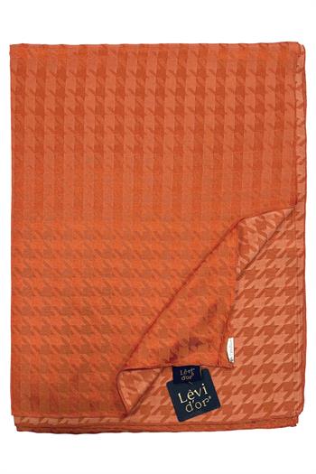 Levidor Jakarlı Şal - Kazayağı - Turuncu