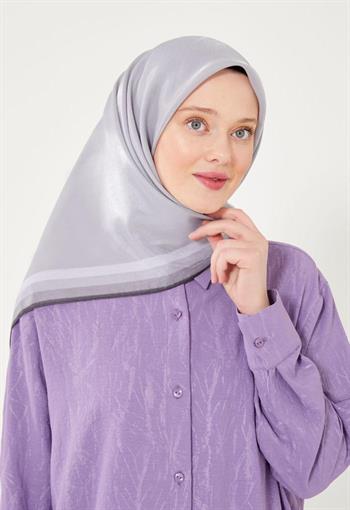 Levidor Kehribar Eşarp - Açık Gümüş