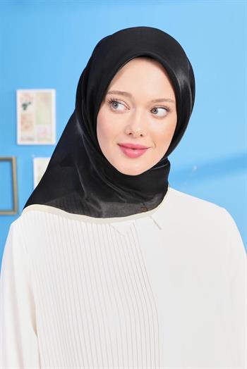 Levidor Kehribar Eşarp - Siyah Ekru