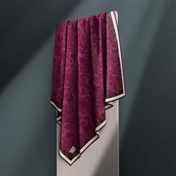 Levidor Kristal Eşarp - 17728 - Mürdüm